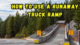 Runaway Truck Ramp Use What Every Trucker Should Know [upl. by Evangelist]