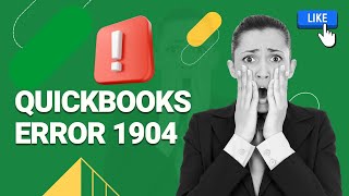 How to Fix QuickBooks Error 1904  MWJ Consultancy [upl. by Giff715]