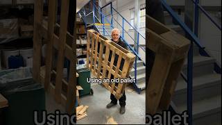 How to Build a Simple Raised Bed with an Old Pallet [upl. by Cecile]