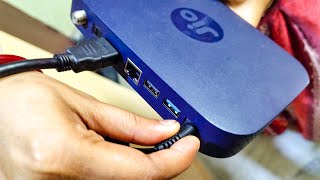 NEW Jio set top box unboxing 2023 amp self installation  channels OTT apps with jio fiber [upl. by Christmas447]