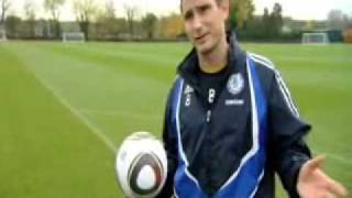 Frank Lampard and the Official Adidas World Cup Ball [upl. by Bealle]