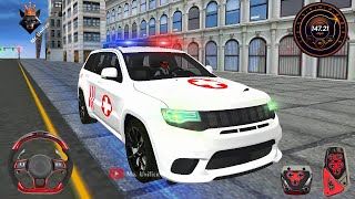 Ambulance Van City Driving Simulator Games  Ambulance Siren Android Gameplay iOS [upl. by Alyaj]