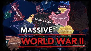 HoI4 Massive Industries Massive Europe  Massive WW2 [upl. by Ysle]