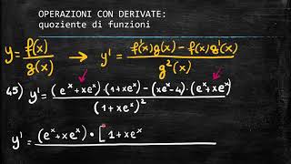 Esercizi sulle derivate 9 derivata di un quoziente di funzioni [upl. by Fairweather564]