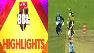 Sydney Thunder Vs Brisbane Heat 6th Match Highlights Brisbane Heat Won By 20 Run Highlights [upl. by Ylsel108]