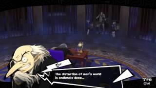 Persona 5  1223 The Velvet Room Igor The Time for Ruin is Nighquot Justine amp Caroline Dialogue [upl. by Nryhtak]