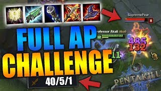 2500 DAMAGE FULL AP ONESHOT AKALI BUILD WHAT IS THIS DAMAGE SEASON 7 AKALI  League of Legends [upl. by Keeton66]