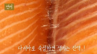 곤부지메 숙성회는 어떤 맛일까 How does an Aged Salmon Sashimi taste [upl. by Bolton328]