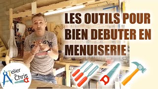 Les outils indispensables pour débuter en menuiserie [upl. by Rima]