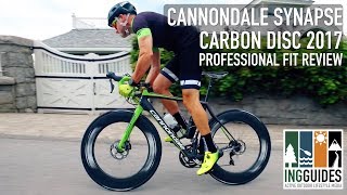 Cannondale Synapse Carbon Disc 2017 Fit Review [upl. by Ahsiaa]