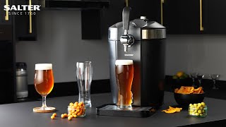 Salter  Instructional Video Salter Professional Beer Dispenser  Precarbonated Keg  Hints amp Tips [upl. by Tchao]