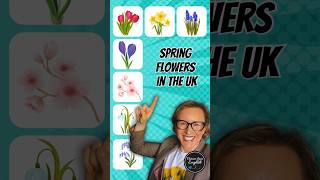 English Spring Flowers 🌸🌼🌷 englishvocabulary vocabulary english pronunciation spring ng [upl. by Chyou]