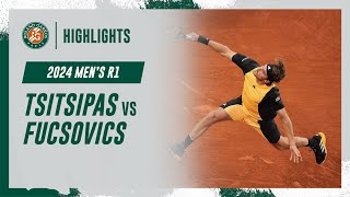 Tsitsipas vs Fucsovics Round 1 Highlights  RolandGarros 2024 [upl. by Elwaine204]