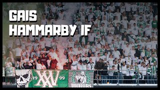 GAIS  Hammarby IF  Invasion Göteborg  2024 [upl. by Ashil]