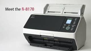 Meet the fi8170 — The Best Document Imaging Scanner for Your Digital Journey [upl. by Lahcim]