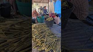 A master at trimming bamboo shoots  Vegetable Cutting Skills [upl. by Ajam]