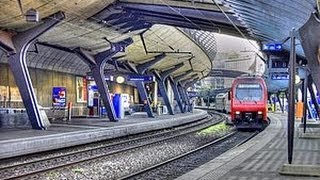 Vevey TrainStation  Switzerland HD [upl. by Hitt]