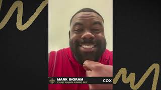 Mark Ingram on Saints Draft Pick KoolAid McKinstry  2024 NFL Draft [upl. by Aidnama772]