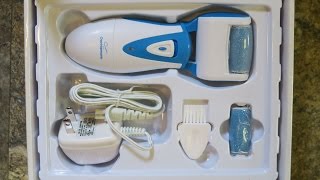 appareil anti callosité lidl silvercrest she 3 test avis Electric Hard Skin Remover [upl. by Einhorn510]