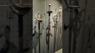 Swords Exhibition in the Castle of the Teutonic Order in Malbork 13thcentury  Zamek w Malborku [upl. by Anan853]