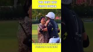 the best hug from bonda datin seri paduka hajah mariam for prince mateen [upl. by Htes569]