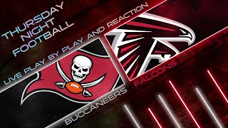 Buccaneers vs Falcons Live Play by Play amp Reaction [upl. by Rabassa525]