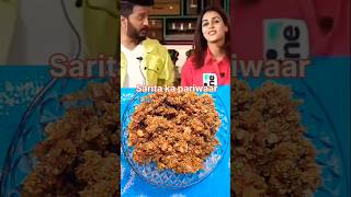 😋Ritesh Genelia all time favourite dish 🍲yt ytshorts saritakapariwaar [upl. by Scarito]