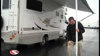 RV Tutorials How To Take Out amp Store An RV Awning [upl. by Kilar]