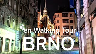 Brno walking guided tour towards Old town Hall Tower amp Cathedral of St Peter and Paul [upl. by Nivre507]