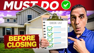 The Final Walkthrough Checklist for New Construction Home Buyers [upl. by Eltsyrhc]