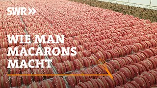 Wie man Macarons macht  SWR Handwerkskunst [upl. by Nerrol541]