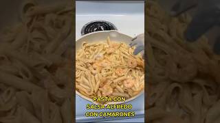 Pasta Alfredo ♥️ una delicia 😋 viral food alfredo foryou [upl. by Aehcim]