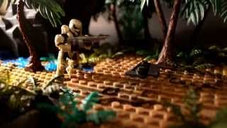 Halo Mega Bloks Stop Motion Animation quotInto the Junglequot [upl. by Ahsemal]