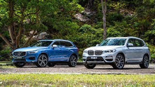 2018 BMW X3 30i vs 2018 Volvo XC60 T5 [upl. by Ellennoj610]