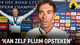 Sven Vanthourenhout is winnende bondscoach na EKgoud met Tim Merlier quotKan zelf pluim opstekenquot [upl. by Myrilla235]