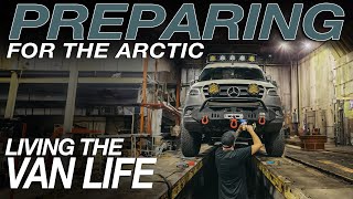 Preparing for my Winter VanLife ARCTIC EXPEDITION  Living The Van Life [upl. by Hteb]