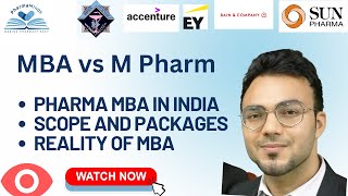 Pharma MBA in India  Scope and Packages  Reality of MBA  Pharmaminds [upl. by Sunny]