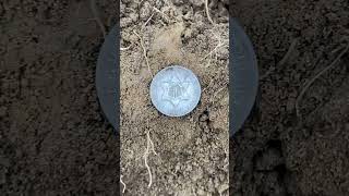 Trime time 1852 silver three cent piece [upl. by Imehon]