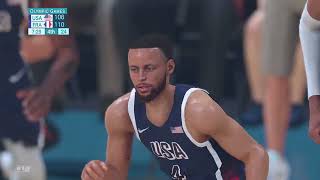 USA vs FRANCE FULL GAME HIGHLIGHTS  2024 Paris Basketball Olympic Games Highlights Today 2K24 [upl. by Ashelman656]