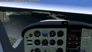 Flightgear Cessna 172p Takeoff and Landing Tutorial [upl. by Dolhenty]