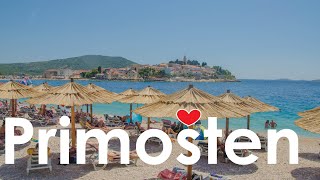 Primosten w Dalmacji  plaże atrakcje sklepy stare miasto co zobaczyć Primošten in Croatia [upl. by Ireland]