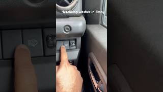 Headlamp Washer In Jimny How does it work shortsyoutubeshortscarswithanurag [upl. by Kimbell]