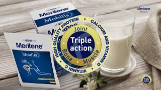 NEW MERITENE® Mobilis®  Triple Action solution for your mobility [upl. by Weatherley]