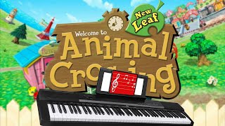 Animal Crossing New Leaf Theme Piano Easy [upl. by Sirref546]