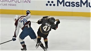 Nathan MacKinnon Catches Nolan Patrick With The High Hit To The Head Resulting In Patrick Leaving [upl. by Aniral]