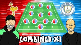 LIVERPOOL vs MAN CITY Combined XI 2024 [upl. by Gilus]