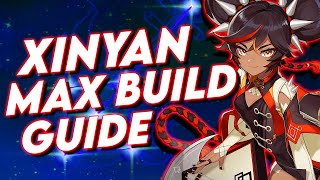 Genshin Impact Xinyan Build Guide  Best Artifacts amp Best Weapons  Genshin Impact [upl. by Llacam961]