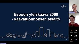 Etäinfo Espoon yleiskaava 2060 tutuksi [upl. by Atikkin283]