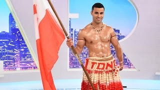 Harry’s Mystery Guest Tongan Olympian Pita Taufatofua [upl. by Canica]