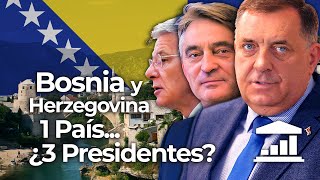 ¿Por qué BOSNIA tiene 3 PRESIDENTES a la vez  VisualPolitik [upl. by Enahpets]